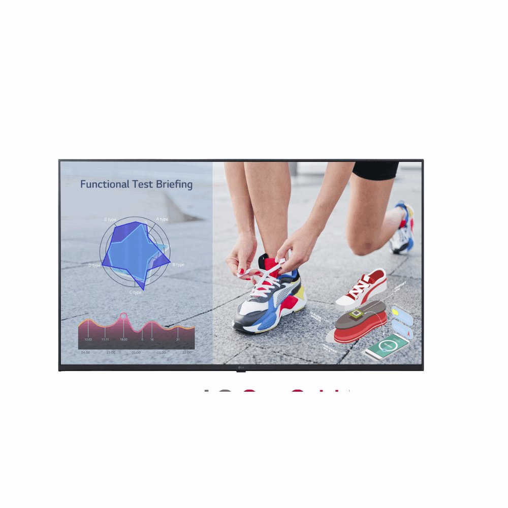 LG 43UL3J – 43" UHD Signage, 16/7 Usage, 3 Years Onsite Warranty - Front View